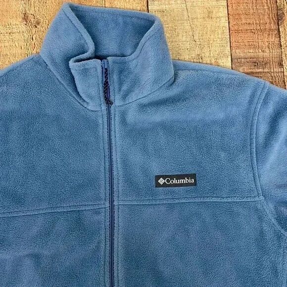 Columbia Fleece Full Zip Jacket Women’s Sz L - Picture 2 of 5